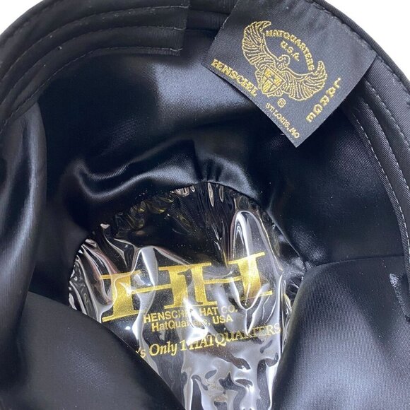 HENSCHEL Mens Outback Hat Size Large Brown Faux Suede Aussie Cowboy - Picture 11 of 13